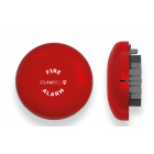 Vimpex CBE6-RW-012-EN ClamBell 12 V  6" Fire Alarm Bell - Weatherproof - Red